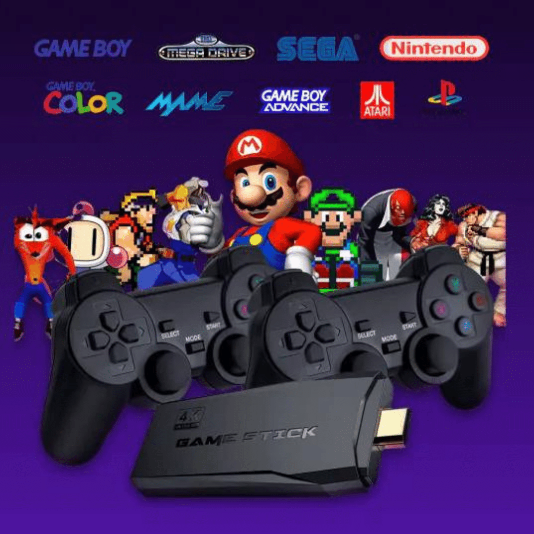 RetroRevive: The Wireless Retro Gaming Paradise (64GB) - Loaded with 15000+ Classic Games